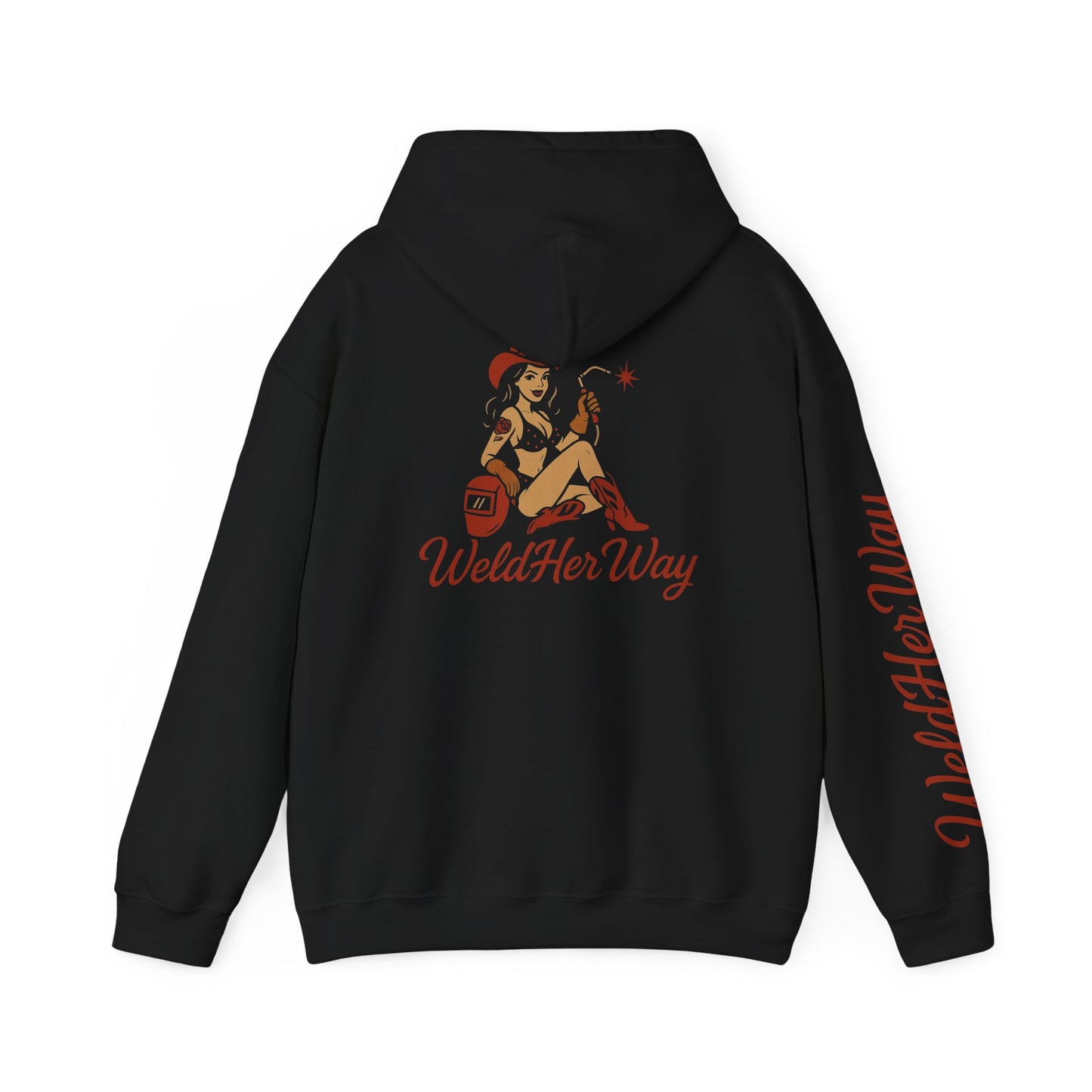 WeldHerWay Pinup Hoodie